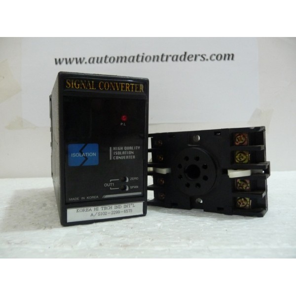 Signal Converter with Base, KHT-MR-FDC, Korea Hi Tech